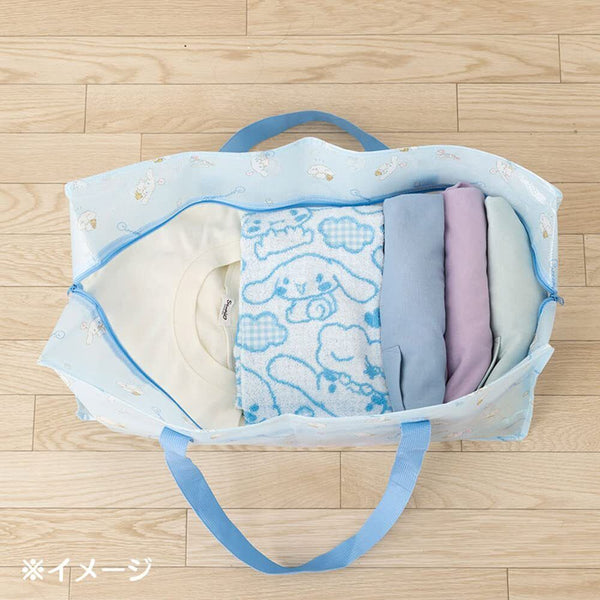 My Melody Storage Bag Foldable with Zipper Sanrio Japan (L)