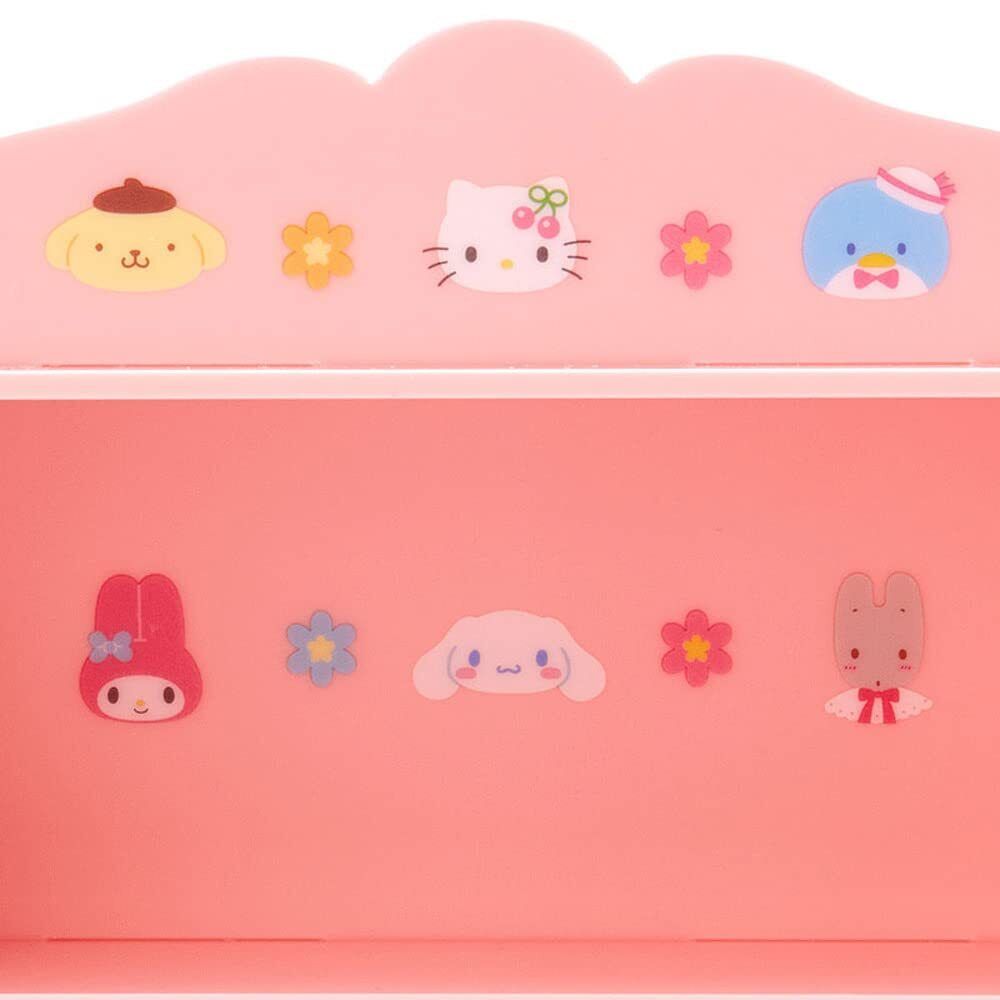 Sanrio Characters Mini Rack Storage Cabinet Organizer