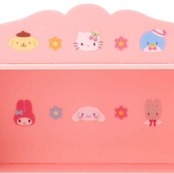 Sanrio Characters Mini Rack Storage Cabinet Organizer