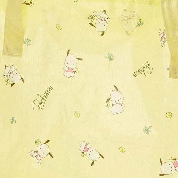 Pochacco Storage Bag Foldable with Zipper Sanrio Japan (L)