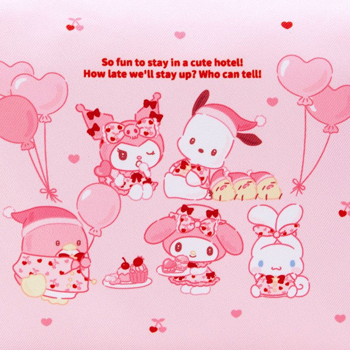Sanrio Characters Pouch Multipurpose Staycation Series Japan