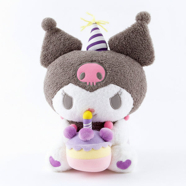 Kuromi Plush 12in Sanrio Birthday Cake