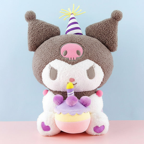 Kuromi Plush 12in Sanrio Birthday Cake