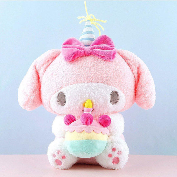 My Melody Plush 12in Sanrio Birthday Cake