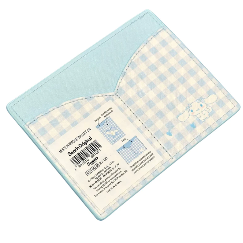 Cinnamoroll Travel Wallet Multipurpose Sanrio Passport Case