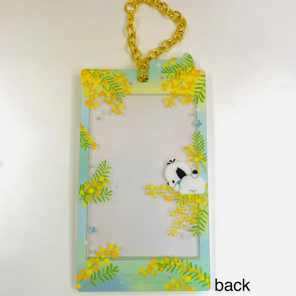 Sanrio Character Photo Frame Acrylic Card Holder Flowers Series