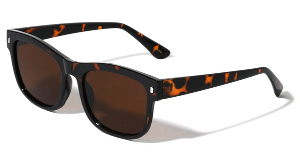 Classic Sunglasses for Men and Women (Demi/Brown)
