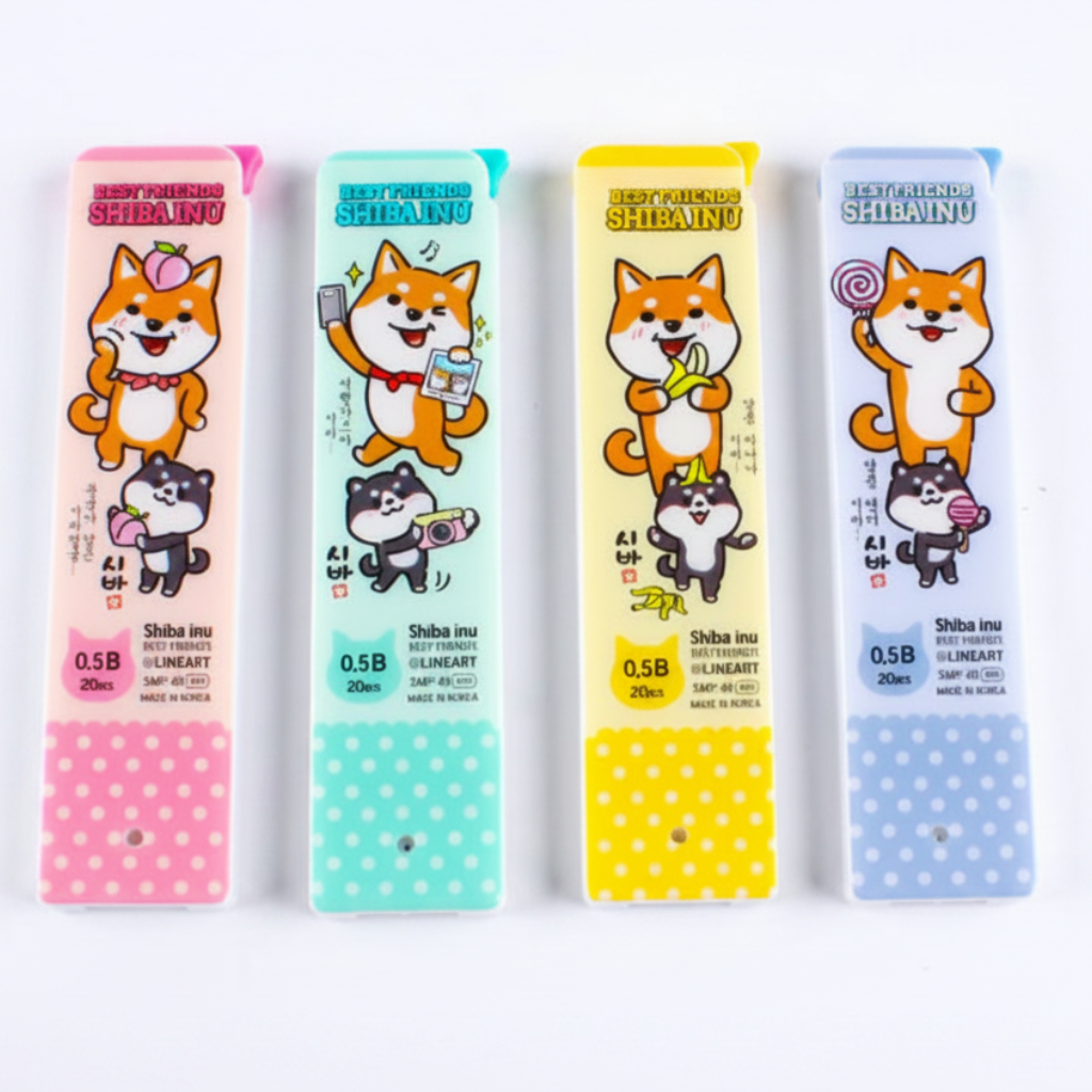 Shiba Inu 0.5mm Mechanical Pencil Lead Refill B (1 random)