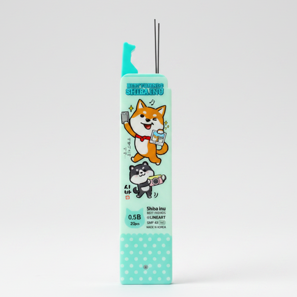 Shiba Inu 0.5mm Mechanical Pencil Lead Refill B (1 random)