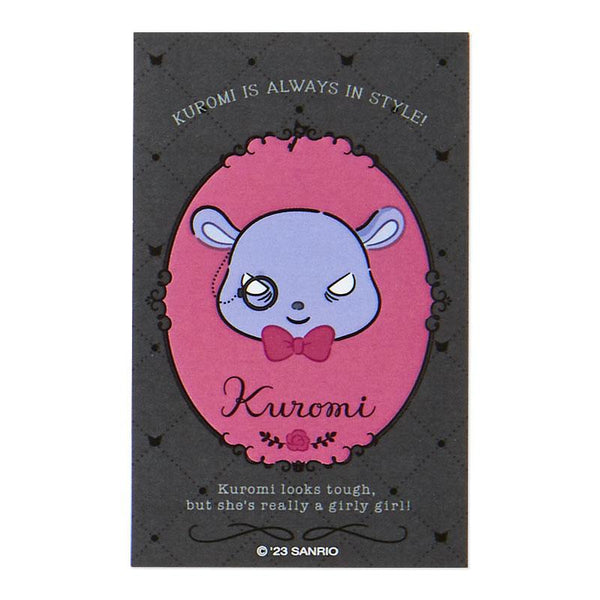 Kuromi & Baku Sticker Set with Case Sanrio Delusional Lady Series