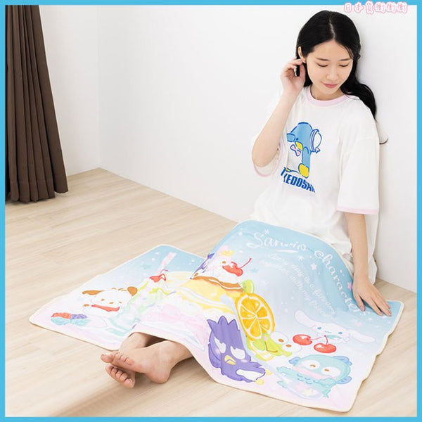 Sanrio Characters Blanket Cool Lap Throw Soda Float Series