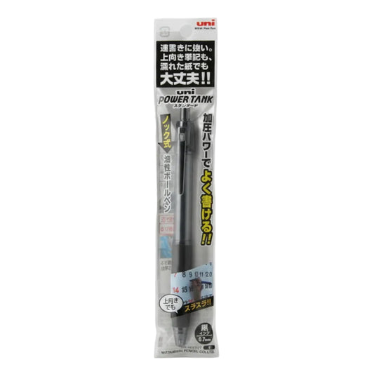 Uni Power Tank Oil-Based Ballpoint Pen (0.7mm, Black)