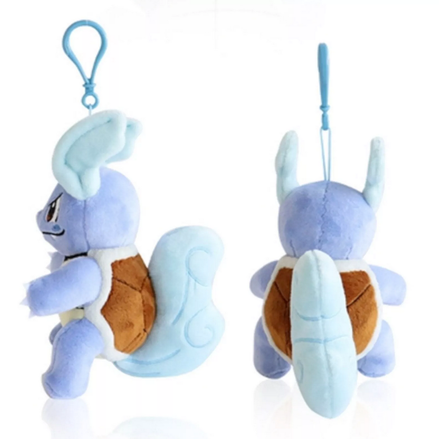 Pokemon Wartortle Plush Backpack Clip Keychain Nintendo Toy