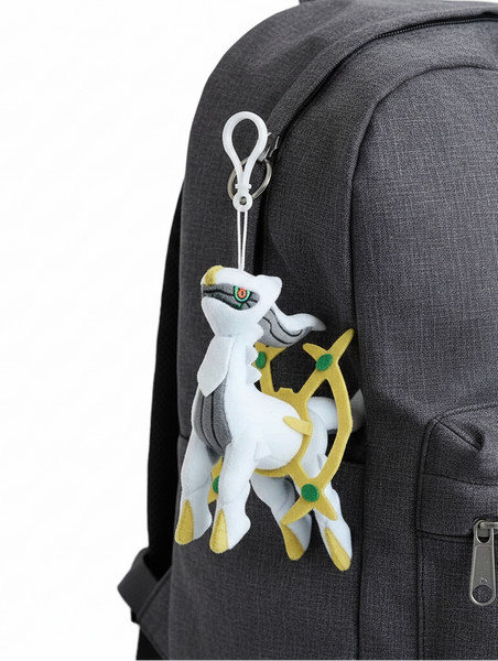Pokemon Acres Plush Backpack Clip Keychain
