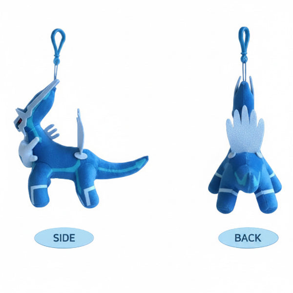 Pokemon Dialga Plush Backpack Clip Keychain