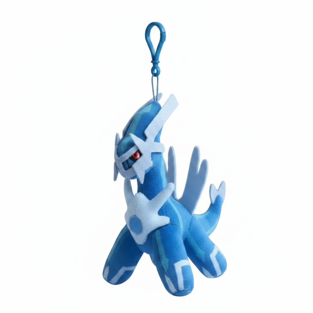 Pokemon Dialga Plush Backpack Clip Keychain