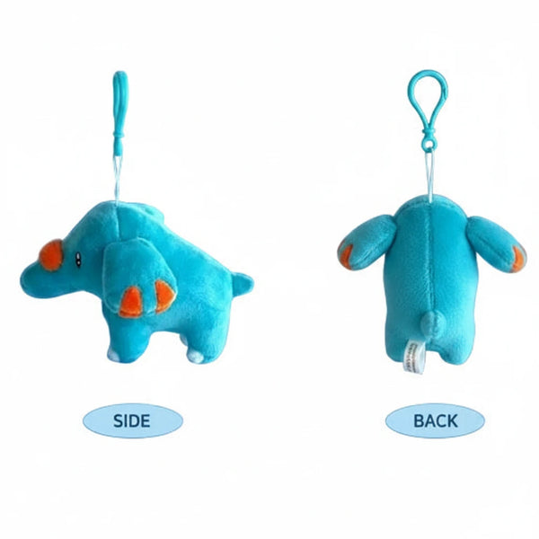 Pokemon Phanpy Plush Backpack Clip Keychain