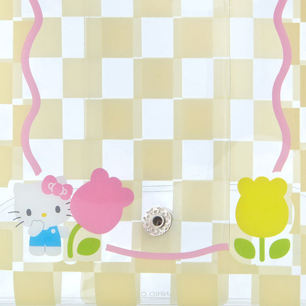 Hello Kitty Mini Pouch Keychain Sanrio Pastel Check Series