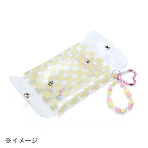 Cinnamoroll Mini Pouch Keychain Sanrio Pastel Check Series