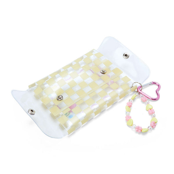Hello Kitty Mini Pouch Keychain Sanrio Pastel Check Series