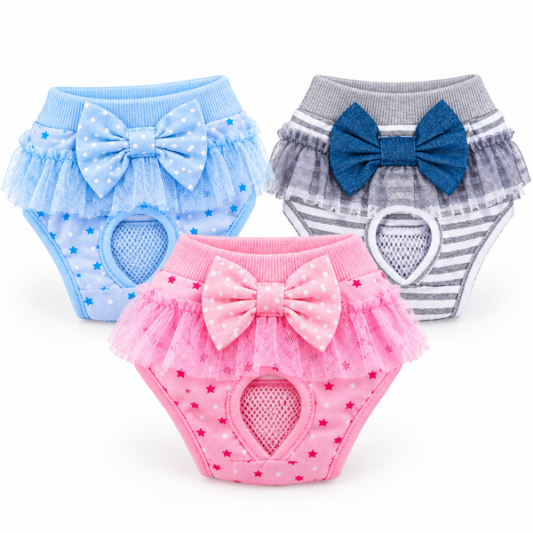 Washable Dog Diaper Cover Seasonal Panties