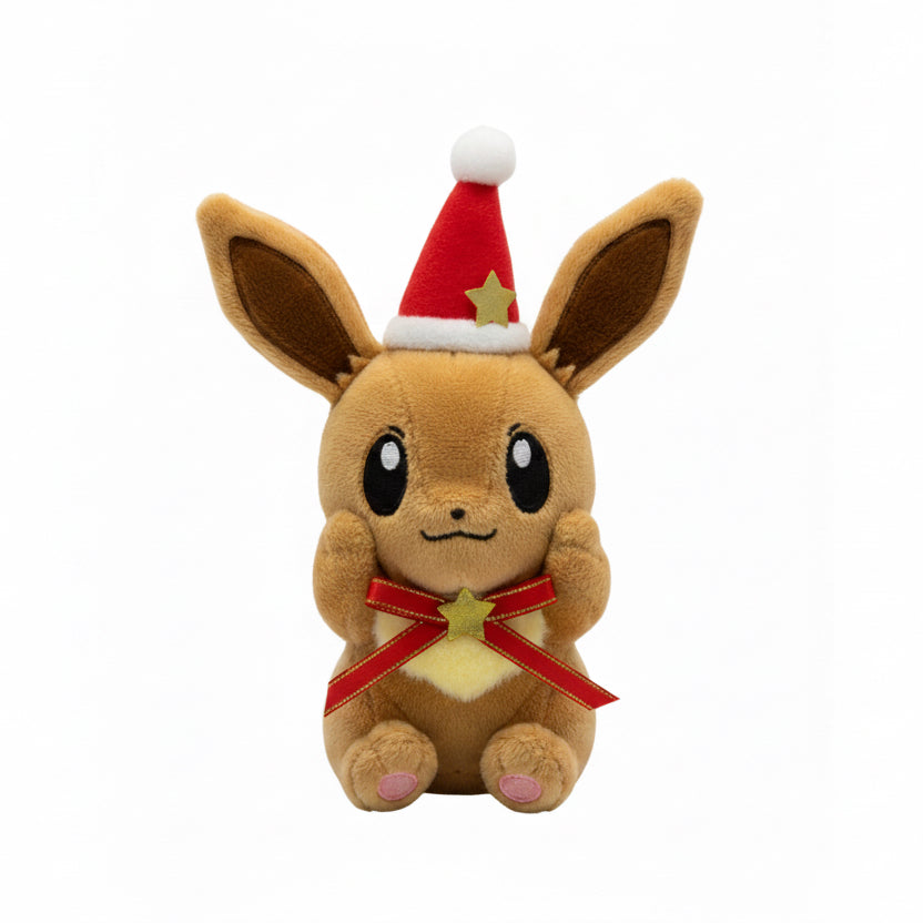 Pokemon Eevee Plush Backpack Clip Winter Carnival Nintendo