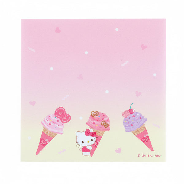 Hello Kitty Memo Pad Sanrio Ice Cream Party Series