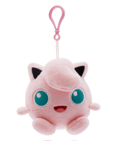 Pokemon Keychain Jiggly Puff Plush Backpack Clip Nintendo Toys