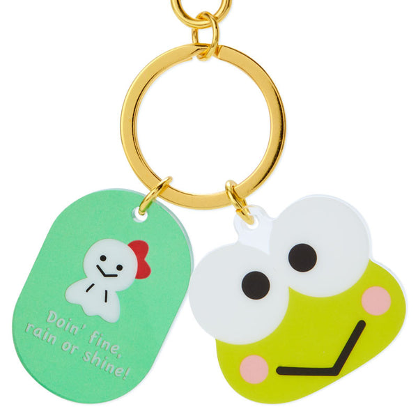 Keroppi Besties Keychain Sanrio Acrylic Key Ring