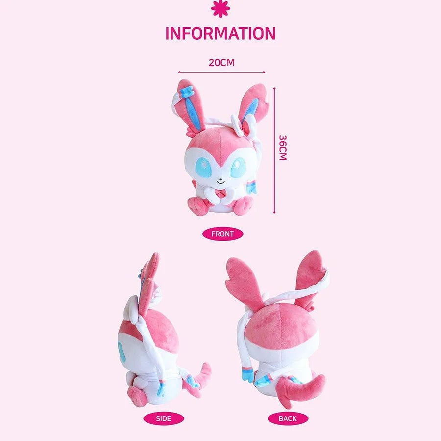 Pokemon Sylveon Plush Big Pop Chibi 12in