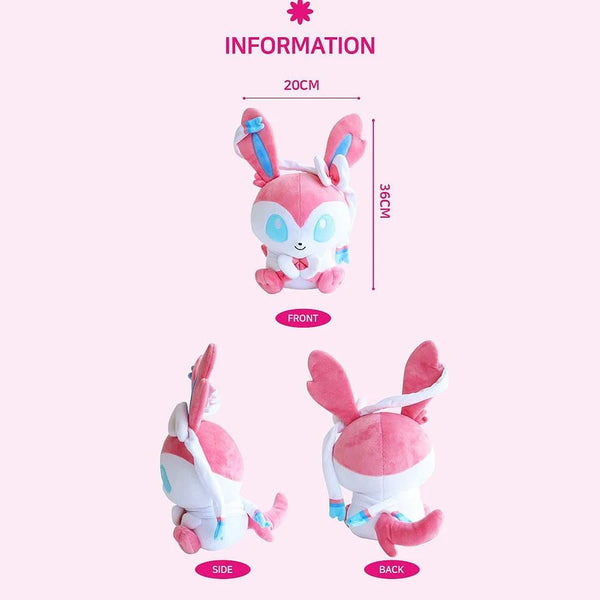 Pokemon Sylveon Plush Big Pop Chibi 12in