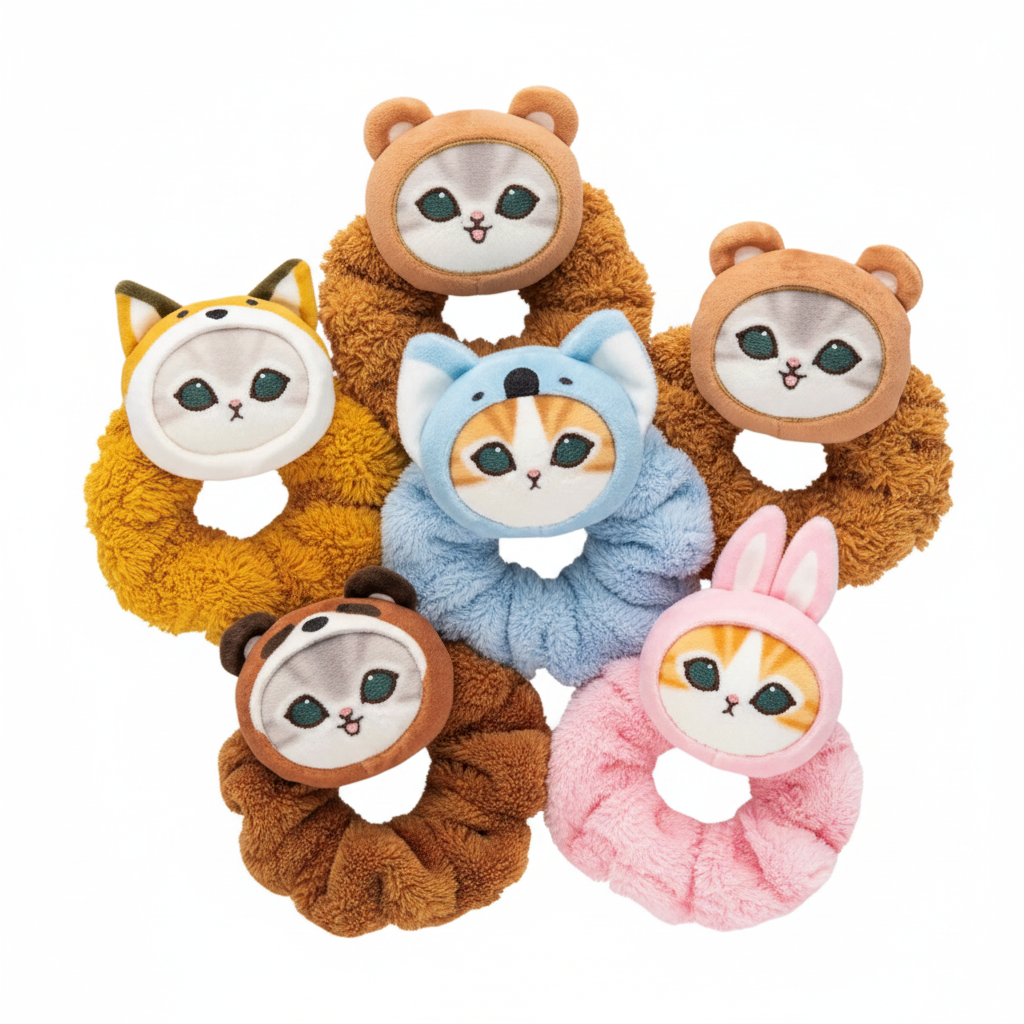 mofusand Meow Pants! Plush Scrunchies Blind Box