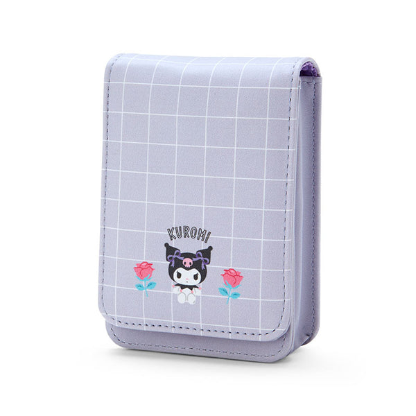 Kuromi Cosmetic Case with Mirror Sanrio Travel Accessories
