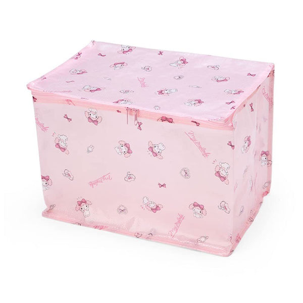 My Melody Storage Bag Foldable with Zipper Sanrio Japan (M)