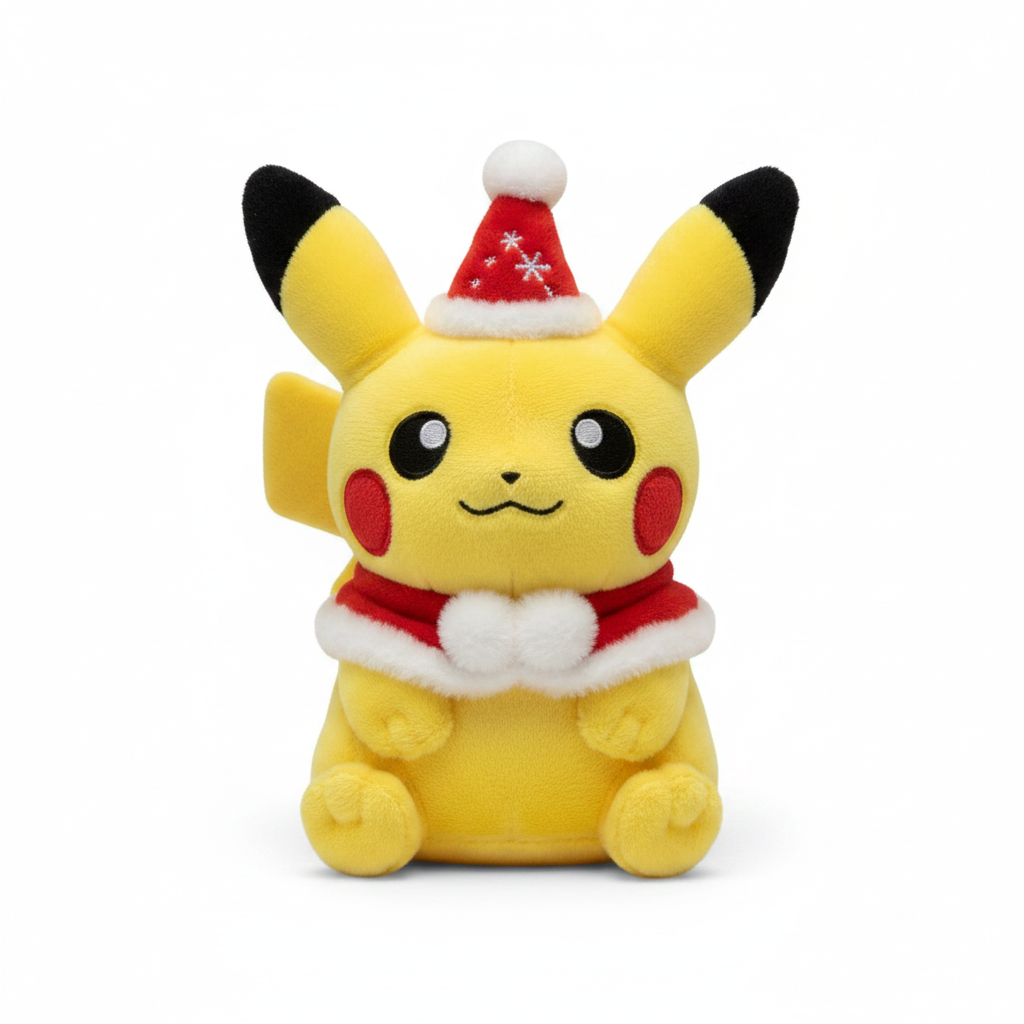 Pokemon Pikachu Plush Backpack Clip Winter Carnival Nintendo