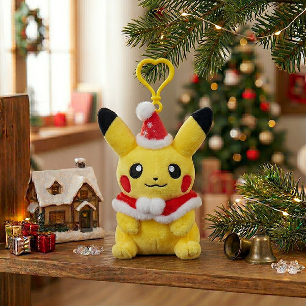 Pokemon Pikachu Plush Backpack Clip Winter Carnival Nintendo