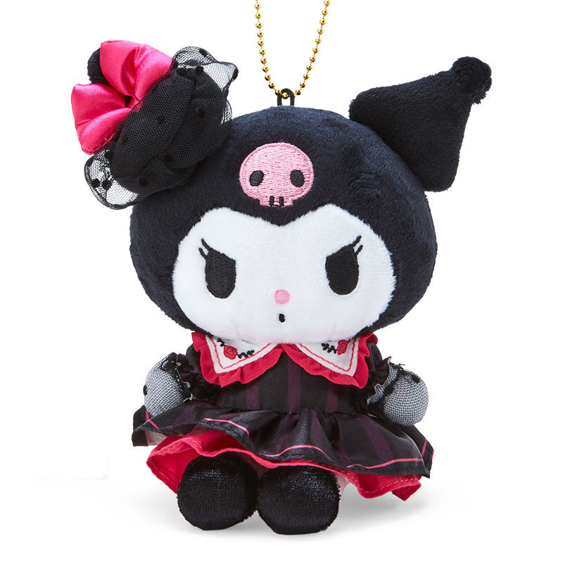 Kuromi Plush Backpack Clip Keychain Sanrio Delusional Lady Series