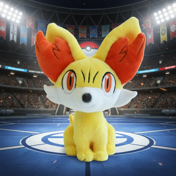 Pokemon Fennekin Plush 8in Sitting Pose