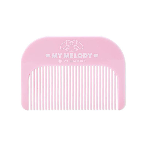 My Melody Mirror and Comb 2-Piece Set Sanrio Travel Accessories