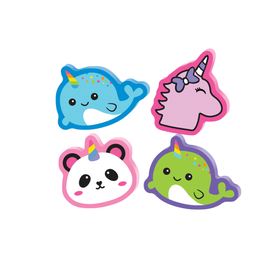 Whimsical Mini Eraser Set