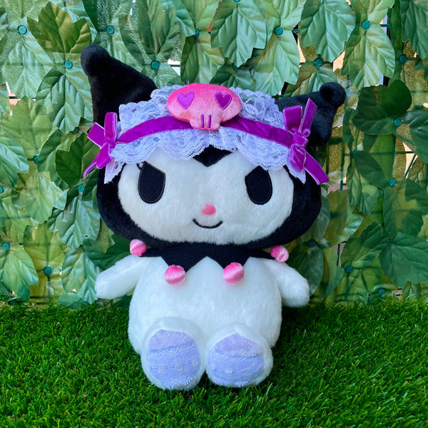 Kuromi Plush: Lace 9 inch Sanrio Japan