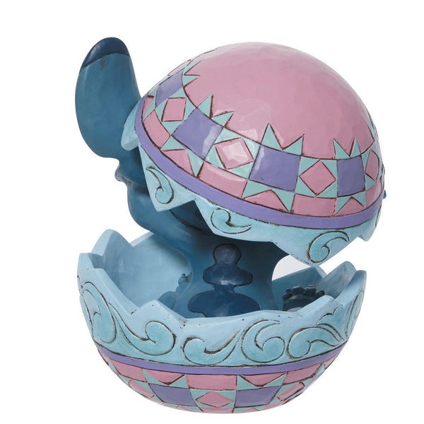 Stitch in Easter Egg Figurine Jim Shore Disney Traditions Collectible