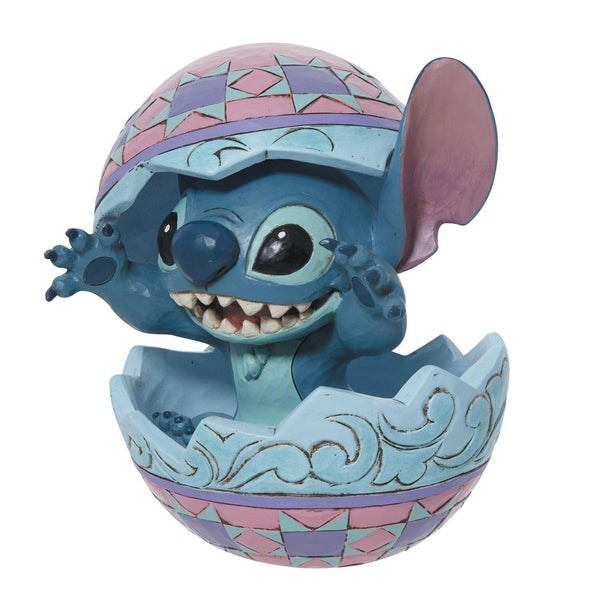 Stitch in Easter Egg Figurine Jim Shore Disney Traditions Collectible