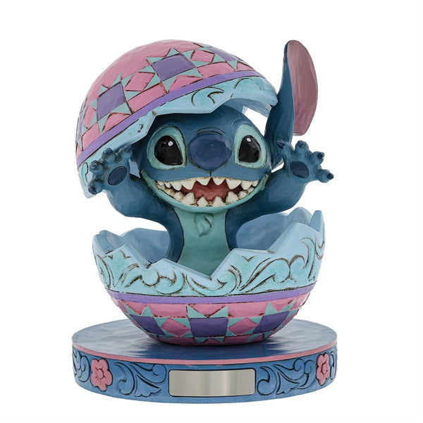 Stitch in Easter Egg Figurine Jim Shore Disney Traditions Collectible