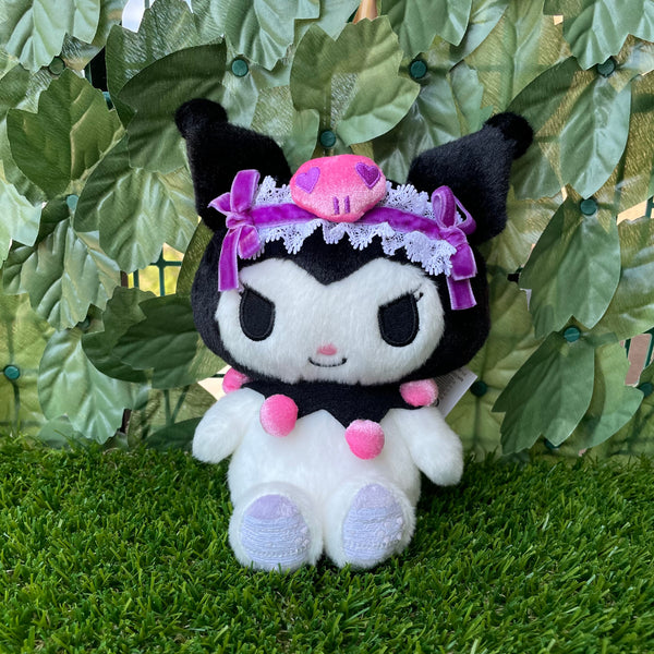 Kuromi Plush: Lace 6 inch Sanrio Japan