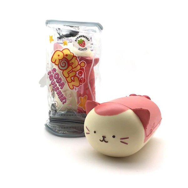 AniRollz Kittiroll Soda Squishy Scented Slow Rising