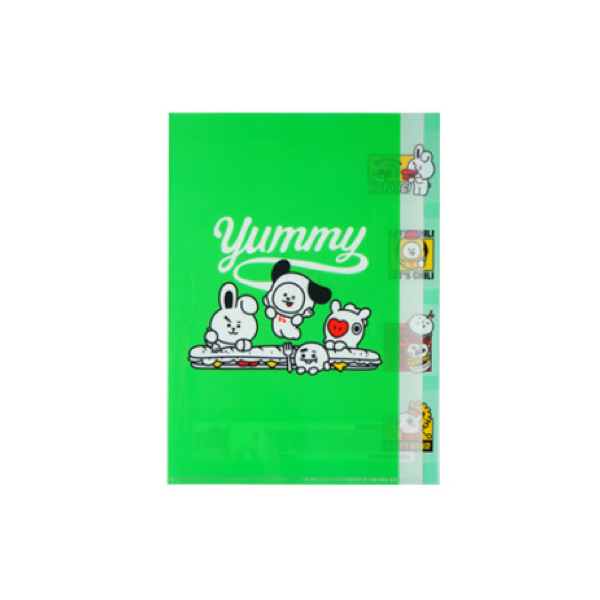 BTS BT21 Index File Folder K-Pop Stationery Line Friends (1 file)