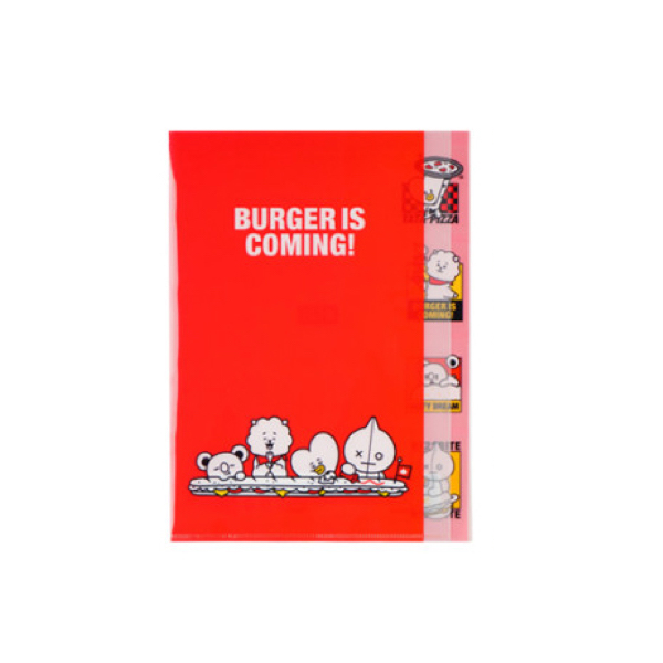 BTS BT21 Index File Folder K-Pop Stationery Line Friends (1 file)