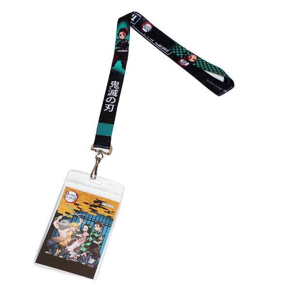 Demon Slayer Lanyard Tanjiro Kamado ID Badge Holder