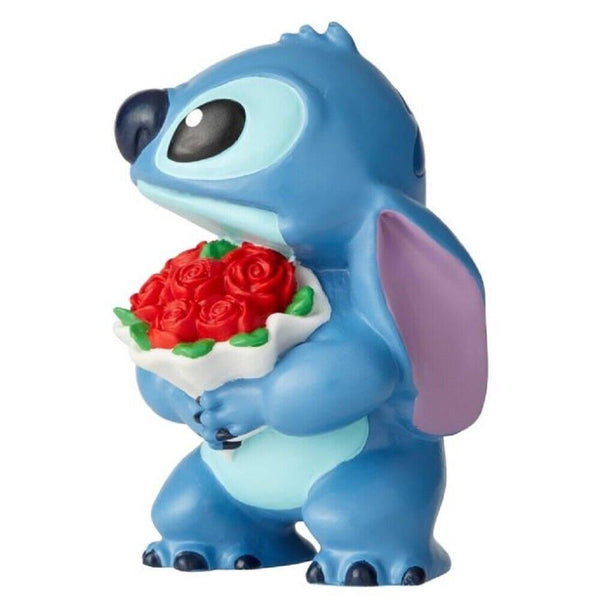 Stitch with Flower Bouquet Disney Showcase Mini Figurine Gift Box
